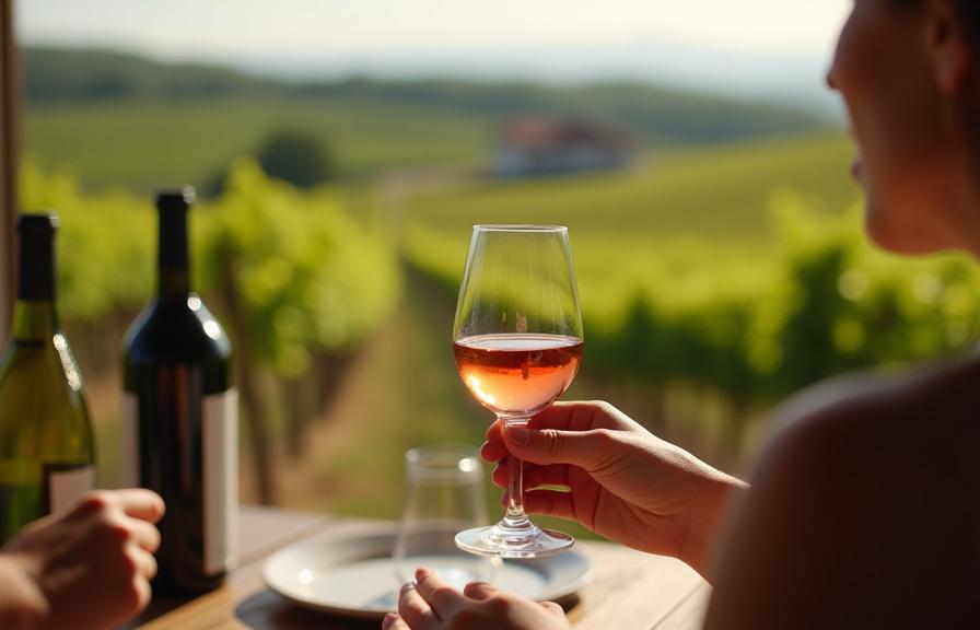 Vinsmaking på vingård